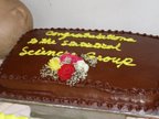 Chocolate Cake at Reception